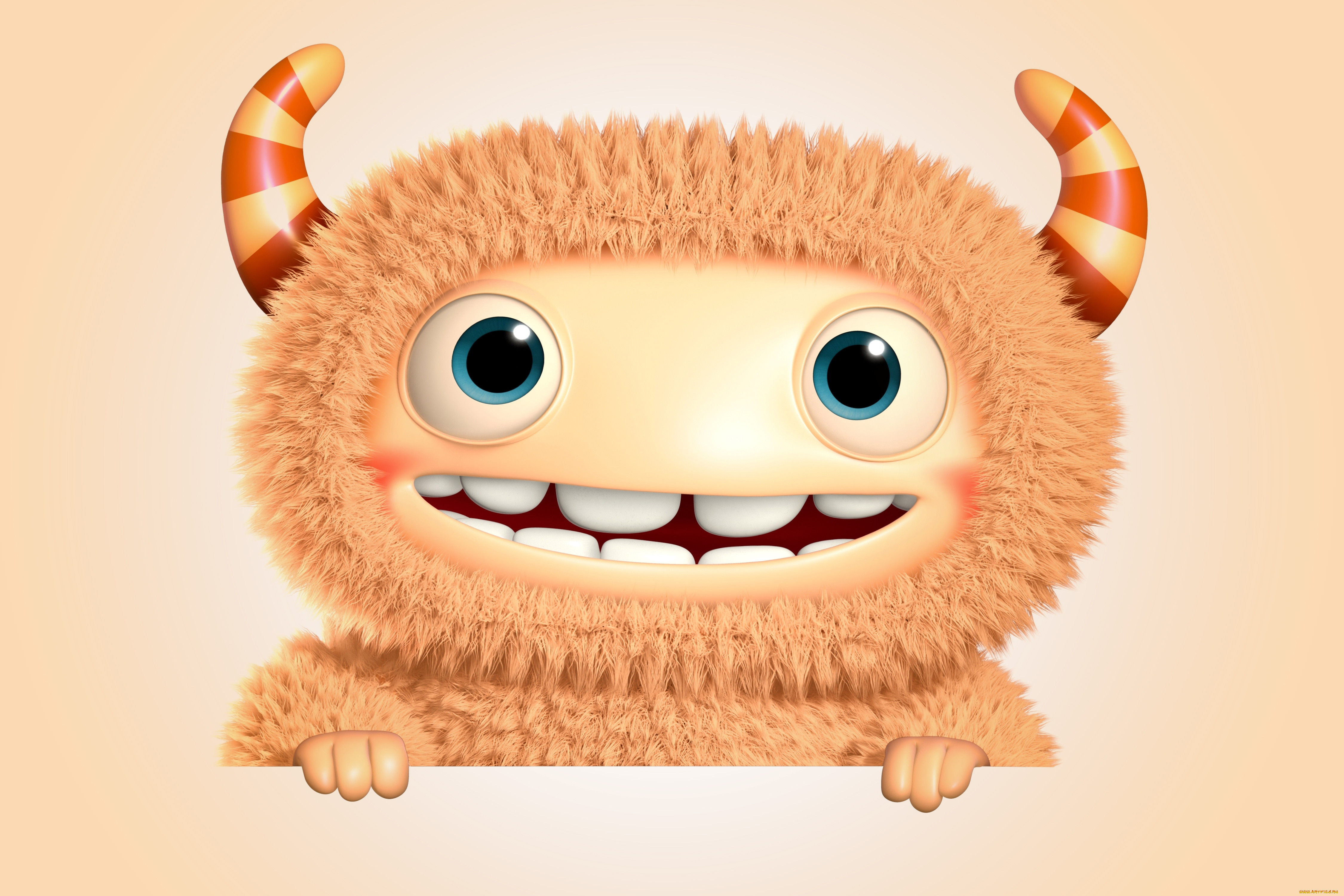 3 ,  , humor, , , smile, cute, cartoon, monster, funny